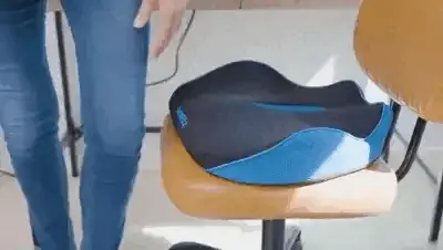 This W-Shaped Cushion Lifts Your Tailbone and Straightens the Way You Sit